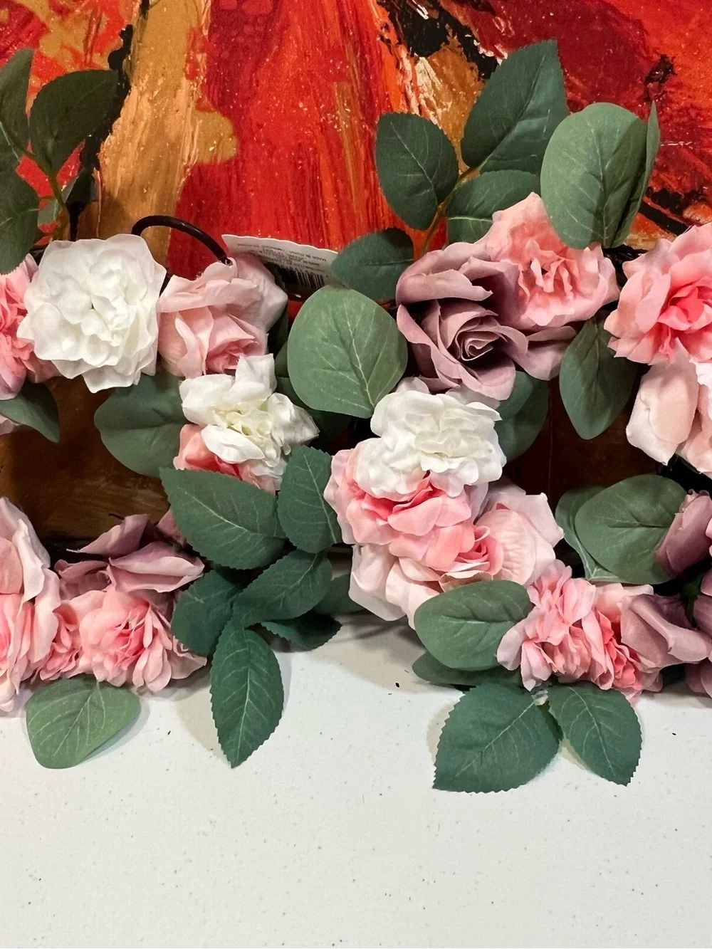 Michael's Ashland Mini floral wreaths (set of 6, 2 of each shown)